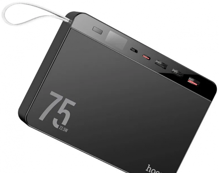 Внешний аккумулятор, зарядное устройство 75000 mAh