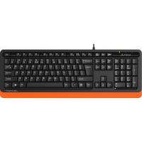 Клавиатура A4Tech Fstyler FKS10 черный/оранжевый Global