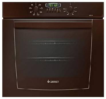 Встраиваемый электрический духовой шкаф Gefest ЭДВ ДА 602-02 К / 52 л, независимый, до 2500 °C, гриль, конвекция, класс - A / Global