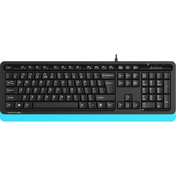 Клавиатура A4Tech Fstyler FKS10 черный/синий Global
