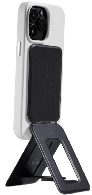 Moft Штатив- держатель для смартфона с поддержкой MagSafe | из экокожи премиум-класса | Tripod Stand, Black