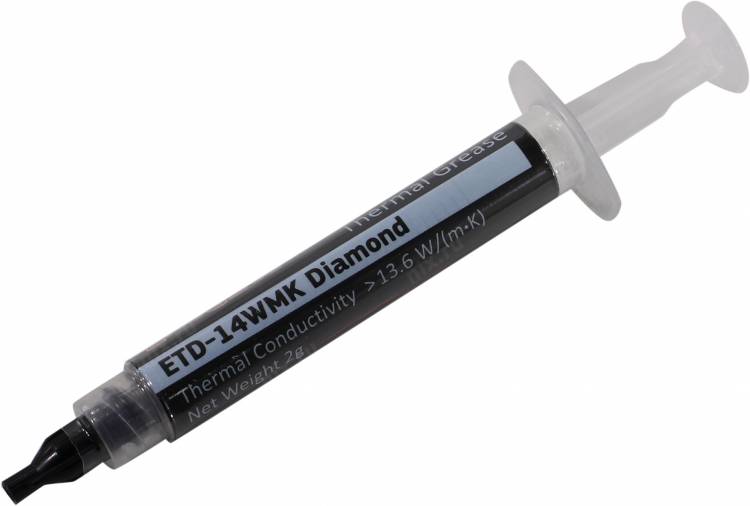 Термопаста ExeGate ETD-14WMK Daimond, шприц с лопаткой, 2г <EX282339RUS> 282339