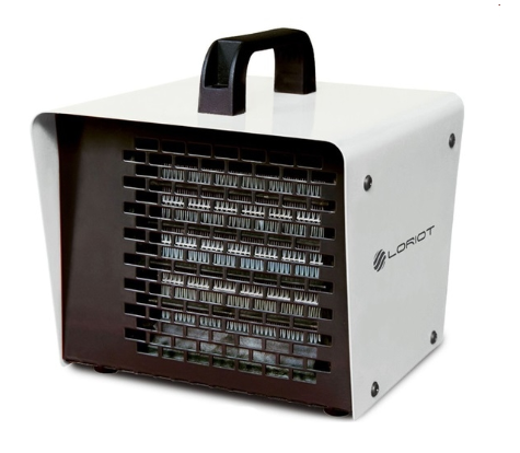 Loriot  электрическая тепловая пушка на 25 кв.м. lhcy-2000 m | Не сжигает кислород | Защита от перегрева | Класс защиты IP 20 | Два режима мощности