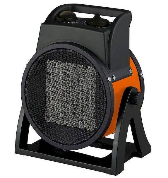 Тепловая пушка MAXPILER MEH-3001 (1,5/3кВт, производительность 220м?/ч, обогрев 30м?, керамическое нагревание, защита)