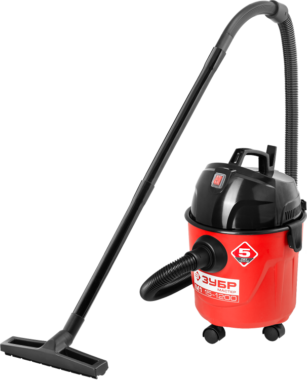 Зубр ПУ-15-1200 М1, Пылесос хозяйственный, модель М1-15
