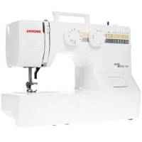 Швейная машинка Janome 100 MS , электромеханическая, челнок - горизонтальный, швейных операций - 13, петля - полуавтомат / Global