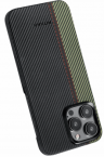 Рitaka Чехол Fusion Weaving MagEZ Case 4 для iPhone 15 Pro  (6.1"), Overture, кевлар (арамид) 