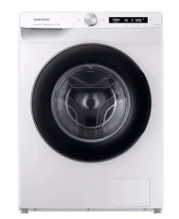 Samsung Стиральная машина WW80AG6S24AW/LD | стирка - 8 кг, фронтальная загрузка, отжим - 1200 об/мин, программ - 18, пузырьковая система, дозагрузка белья, пар, 57 дБ, размер: 60x85x45 см