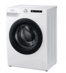 Samsung Стиральная машина WW80AG6S24AW/LD | стирка - 8 кг, фронтальная загрузка, отжим - 1200 об/мин, программ - 18, пузырьковая система, дозагрузка белья, пар, 57 дБ, размер: 60x85x45 см