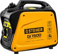 GI-1500 генератор инверторный, 1200 Вт, STEHER zb