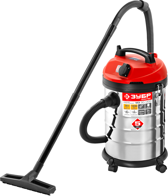 Зубр ПУ-30-1400 М3, Пылесос строительный, модель М3-30