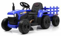 Детский электромобиль H888HH Синий Трактор | Скорость: вперед высокая и низкая + назад, 2-7 км/ч, коробка автомат | Размер собранного изделия: 84,5*50*52,5см