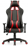 Woodville Компьютерное кресло "Rodas" черный / красный | Ширина - 67; Глубина - 60; Высота - 122 см