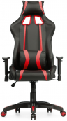Woodville Компьютерное кресло "Rodas" черный / красный | Ширина - 67; Глубина - 60; Высота - 122 см