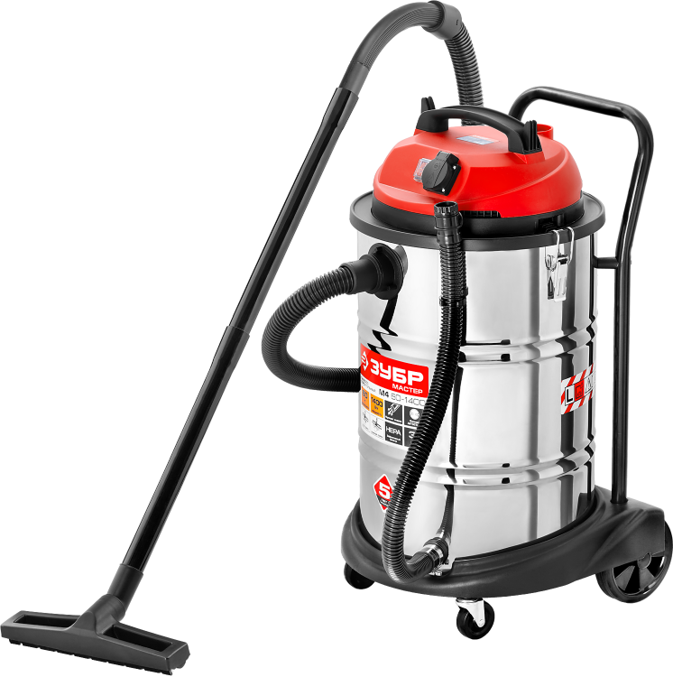 ЗУБР ПУ-60-1400 М4, Пылесос строительный, модель М4-60