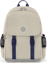 Рюкзак школьный Xiaomi 90 Points NINETYGO GENKI School Backpack (бежевый)