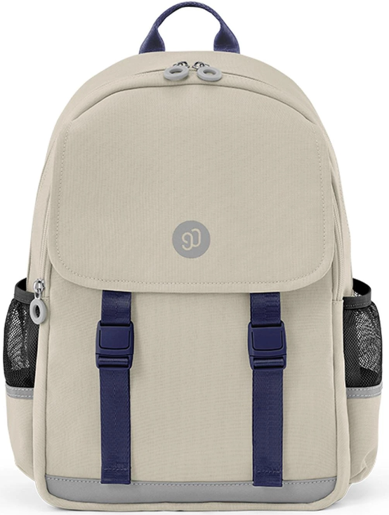 Рюкзак школьный Xiaomi 90 Points NINETYGO GENKI School Backpack (бежевый)