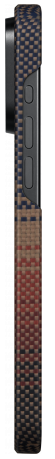 Рitaka Чехол Fusion Weaving MagEZ 5 для iPhone 15 Pro - Sunset 