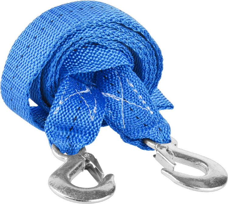 Dexx 4м 5т Трос буксировочный 2 крюка zb