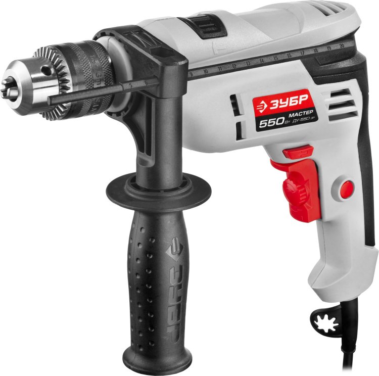 ЗУБР "МАСТЕР" ударная ДУ-550 ЭР Дрель