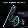 Держатель автомобильный магнитный ACEFAST D3 magnetic wireless charging car holder с функцией беспроводной подзарядки. Цвет: серебристый