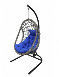 Ривьера кресло подвесное, максимальная нагрузка: 120 кг, цвет: синий, страна производитель: Россия 