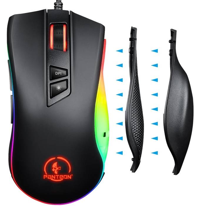 Jet.A Panteon PS88 Black Игровая  программируемая мышь