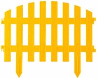 Забор декоративный Grinda "Ар Деко", 28x300см, желтый 422203-Y