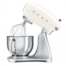 Планетарный миксер SMEG SMF02CREU кремовый/800 Вт, планетарный, скоростей - 10, корпус - металл, насадок - 3 шт