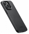 Рitaka Противоударный чехол MagEZ Pro 4 для iPhone 15 Pro Max (6.7"), черно-серый, кевлар (арамид)