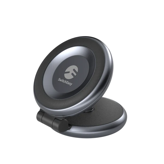 SwitchEasy автомобильный магнитный держатель Orbit | для устройств iPhone 15 / 14 / 13 / 12 серии | Цвет: Черный 