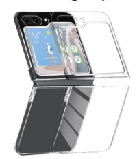Чехол KeepHone для Samsung Galaxy Z Flip 6 Прозрачный