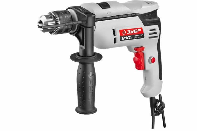 ЗУБР "МАСТЕР" ударная ДУ-810 ЭРМ2 Дрель