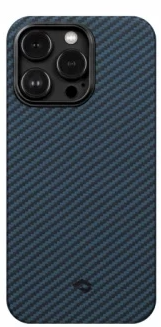 Рitaka Чехол MagEZ Case 3 for iPhone 14 PRO 6.1 " (Blue/Grey Twill) 1500D 
