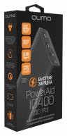 Портативное зарядное устройство Qumo PowerAid 10400 QC/PD, 10400  мА-ч QC 3.0&2.0/BC1.2/MTKPE 1&2/PD черный