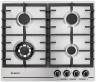 Газовая варочная поверхность Gefest ПВГ 1214-01 К5 / конфорок - 4 шт, решетки - чугун, панель - нержавеющая сталь, электроподжиг, газ-контроль, нержавеющая сталь / Global
