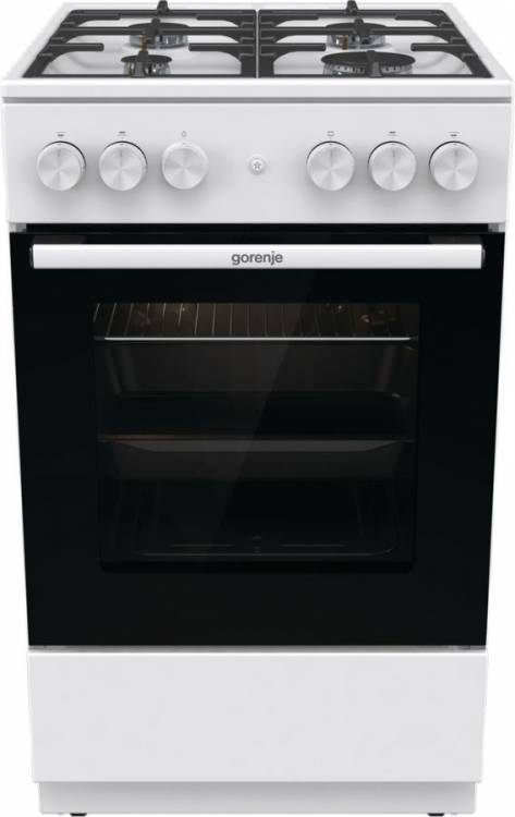 Газовая плита Gorenje GG5A11WF / газовая духовка 70л,без крышки Global