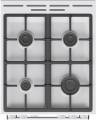 Газовая плита Gorenje GG5A11WF / газовая духовка 70л,без крышки Global