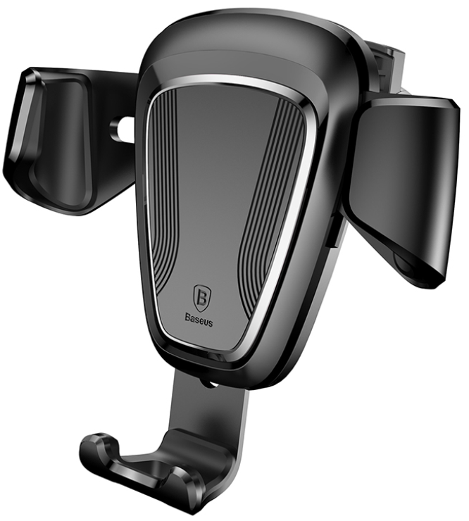 Автомобильный держатель BASEUS Gravity, 63-88мм, черный, на воздуховод SUYL-01
