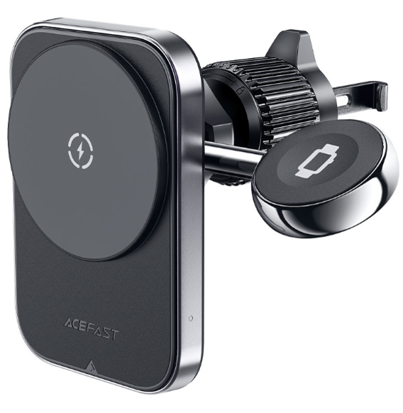 Аcefast быстрое беспроводное зарядное устройство для смартфонов и смарт-часов автомобильный держатель D18 15W