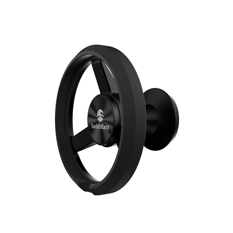 SwitchEasy автомобильное крепление MagMount для MagSafe | совместим с устройствами iPhone 15 / 14 / 13 / 12 серии | Цвет: Черный
