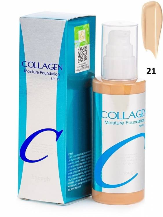 Тональная основа Enough Collagen Moisture Foundation оттенок 21, 100мл 8809280062379