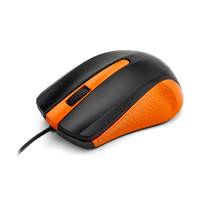 Мышь Exegate SH-9030BO <black+orange, optical, 3btn/scroll, 1200dpi, USB> <EX280437RUS>