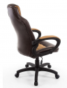 Woodville Компьютерное кресло Kadis коричневое | Максимальная нагрузка: до 120 кг | Ширина: 62 / Глубина: 75 / Высота: 100