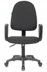 Кресло Бюрократ CH-1300N/3C11, черный / ткань, до 120 кг, подлокотники - нерегулируемые, Global