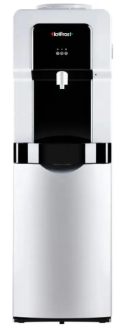 Кулер Hotfrost V900CS / компрессорный, напольный, серый, размещение бутыли: верхнее, размер: 310x320x970 мм / Global