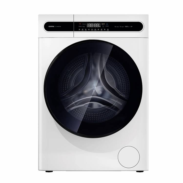 Стиральная машина CENTEK CT-1951, с фронтальной загрузкой, 8кг, 1400об/мин, с сушкой Global