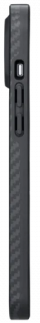Рitaka Чехол New MagEZ Case pro 3 for iPhone 14 PRO 6.1 " (Black/Grey Twill) 1500D 