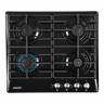 Газовая варочная панель NordFrost HS 6043 B | черный | 4 конфорки | 51 см х 58,5 см х 6,7 см Global
