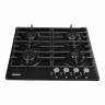 Газовая варочная панель NordFrost HS 6043 B | черный | 4 конфорки | 51 см х 58,5 см х 6,7 см Global